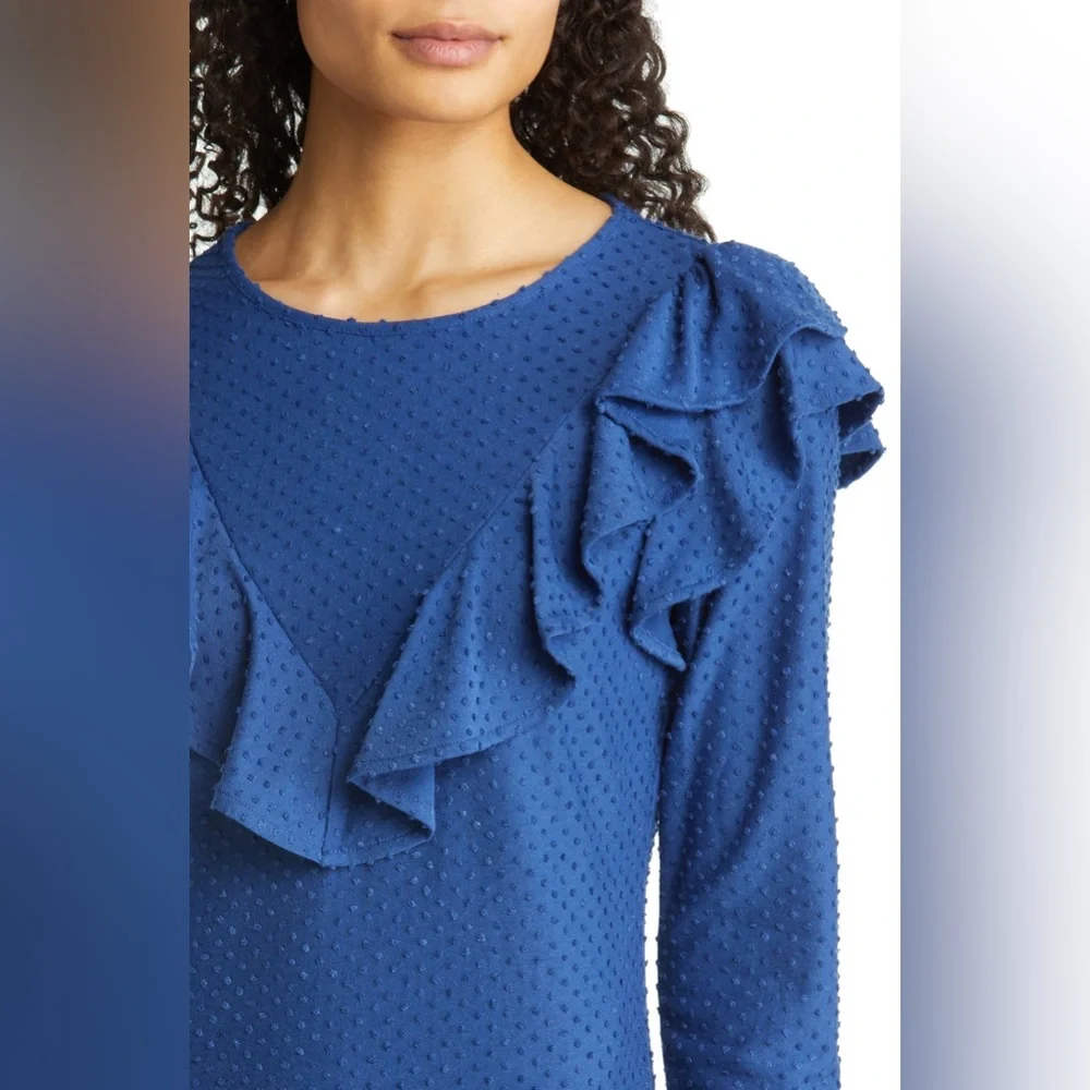 Lilly Pulitzer Phelby Dress in Oyster Bay Navy Size M NWT - Picture 10 of 11